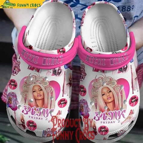 pink crocs chanel|nicki minaj crocs shoes.